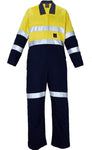 RM908CR-RITEMATE HI Vis Combination Overalls Day/Night Rated in Regular Weight