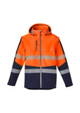 ZJ453-SYZMIK 2 in 1 Soft Shell Jacket with Reflective Tape